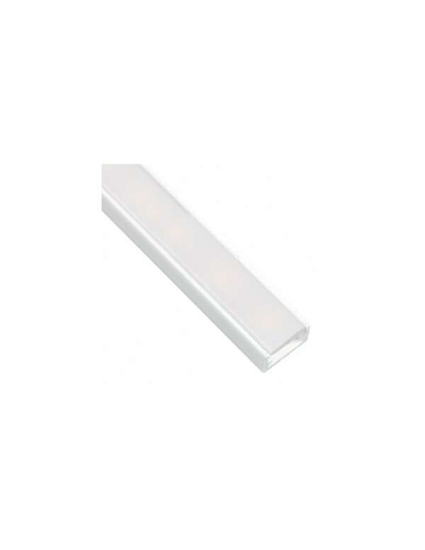 profilé blanc aluminium pour ruban led diffusant opaque