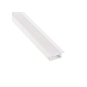 profile led aluminium finition blance encastrable