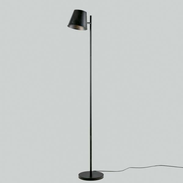 Lampadaire colt en métal gris vieilli – Image 2