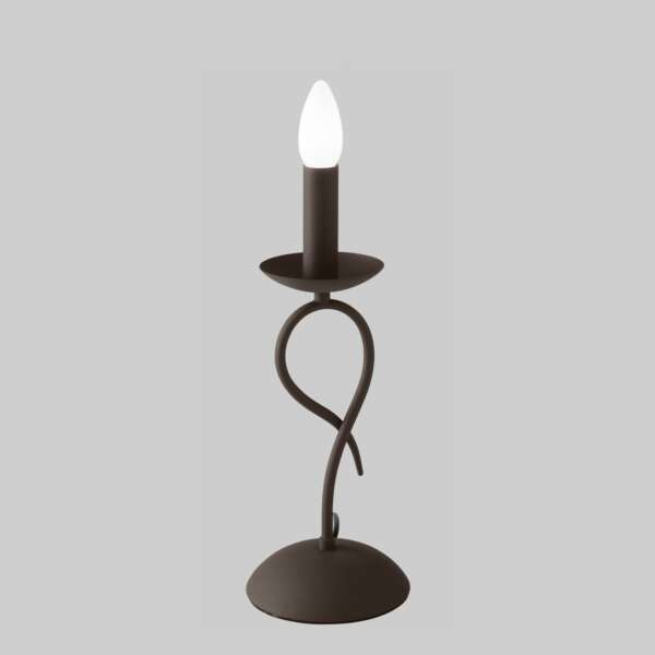 Lampe à poser ginevra en métal corten – Image 2