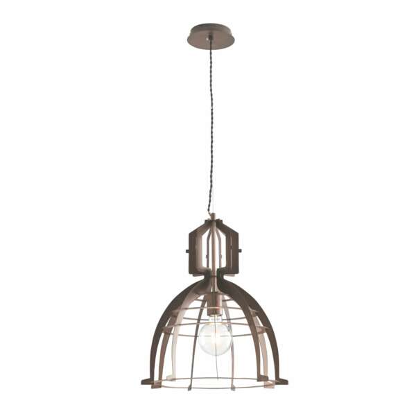 Lustre suspension urban en métal bronze (1xE27)