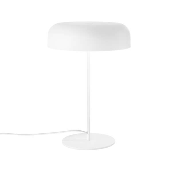 Lampe de table iceman en métal blanc 45x30 cm