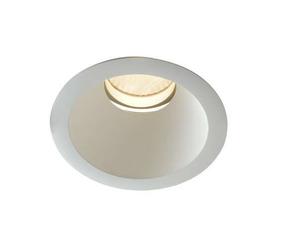 Downlight LED elite blanc avec spot anti-éblouissant orientable 10w 4000k (lumière naturelle)