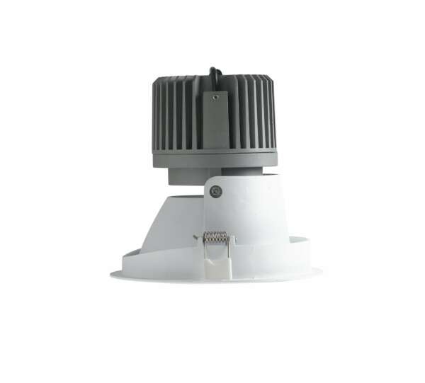 Downlight LED elite blanc avec spot anti-éblouissement orientable 10w 3000k (lumière chaude) – Image 3