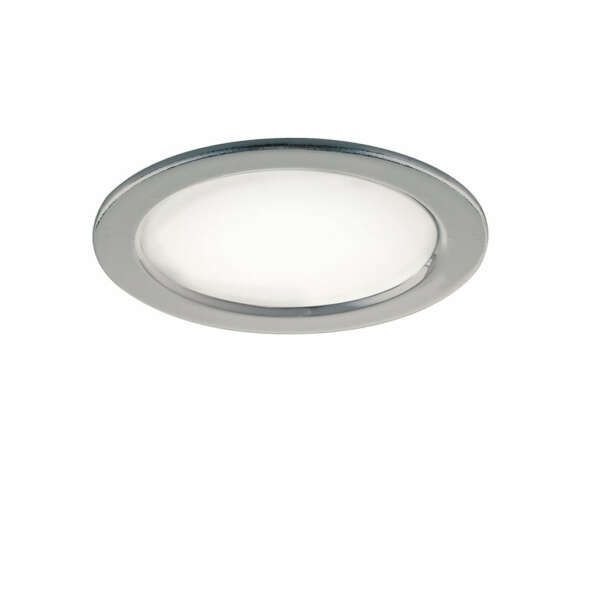 Encastré nemo LED argent sous meuble 3,5w 250 lumen 4000k (lumière naturelle) IP44 6,5x1,8 cm