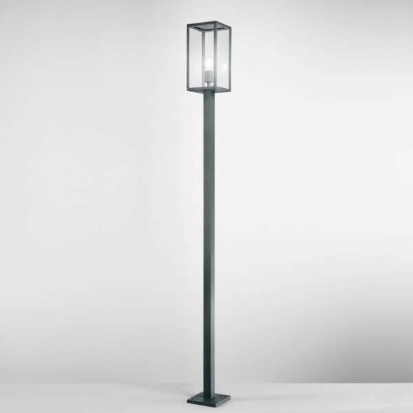 Lampadaire mirage en métal anthracite avec diffuseur en verre 199,5 cm – Image 2