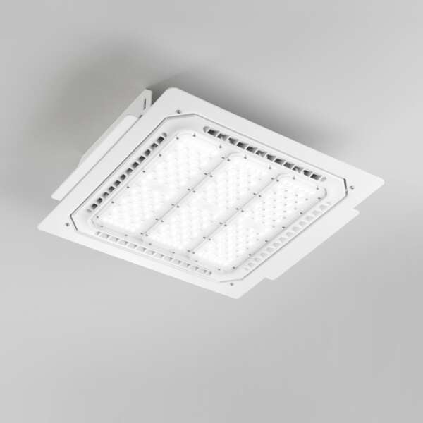 Plafonnier encastrable extérieur LED energy blanc 80w 4000k – Image 2