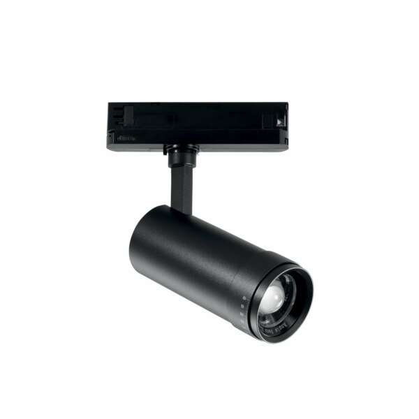 Luminaire sur rail LED explorer, noir, lumière chaude 3000k