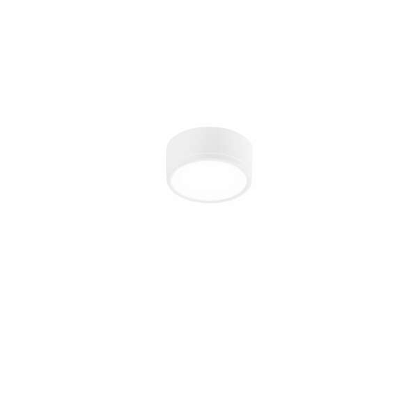 Plafonnier LED rond blanc klio 16w 4000k (lumière naturelle) 11 cm