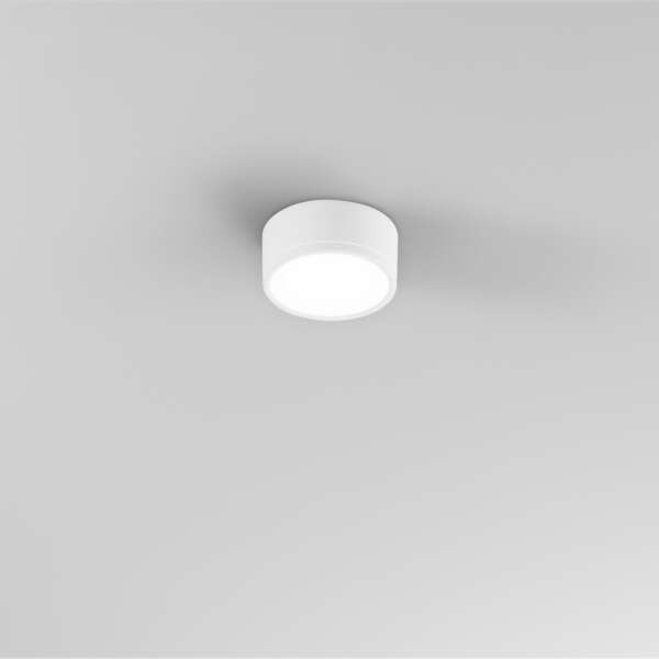 Plafonnier LED rond blanc klio 16w 4000k (lumière naturelle) 11 cm – Image 2