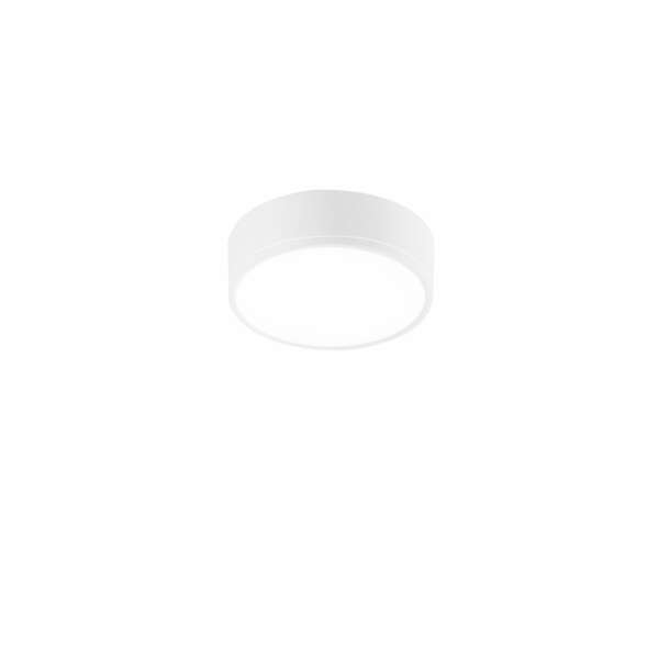 Plafonnier LED rond blanc klio 22w 4000k (lumière naturelle) 17 cm