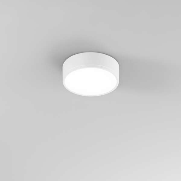 Plafonnier LED rond blanc klio 22w 4000k (lumière naturelle) 17 cm – Image 2