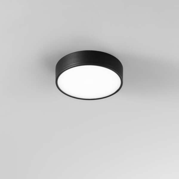 Plafonnier LED rond noir klio 36w 4000k (lumière naturelle) 21 cm – Image 2