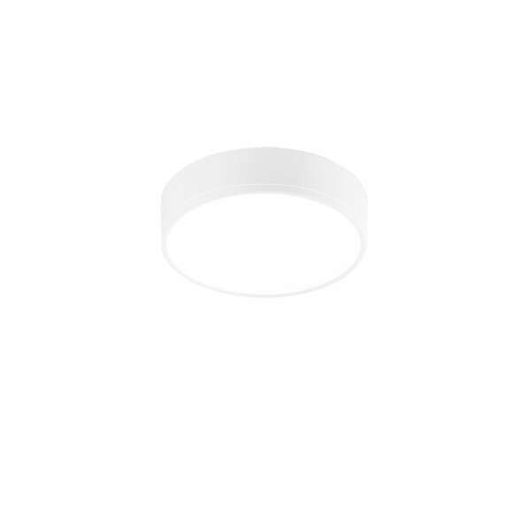 Plafonnier LED rond blanc klio 36w 4000k (lumière naturelle) 21 cm