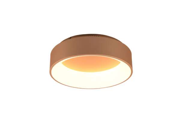 Plafonnier LED noah en aluminium doré 40w avec fonction CCT 45 cm