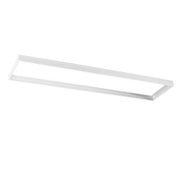 Cadre saillie Blanc pour panneau LED panel 30x120