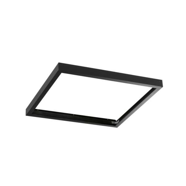 Cadre saillie pour panneau LED 60x60 noir