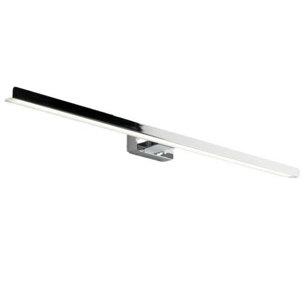 Applique LED lancer en aluminium chromé 17w 4000k (lumière naturelle)