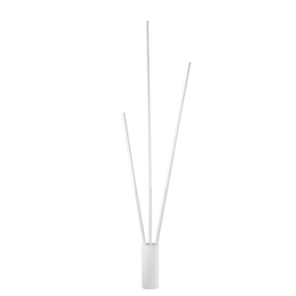 Lampadaire LED wands en métal blanc avec fonction CCT 30w 164 cm