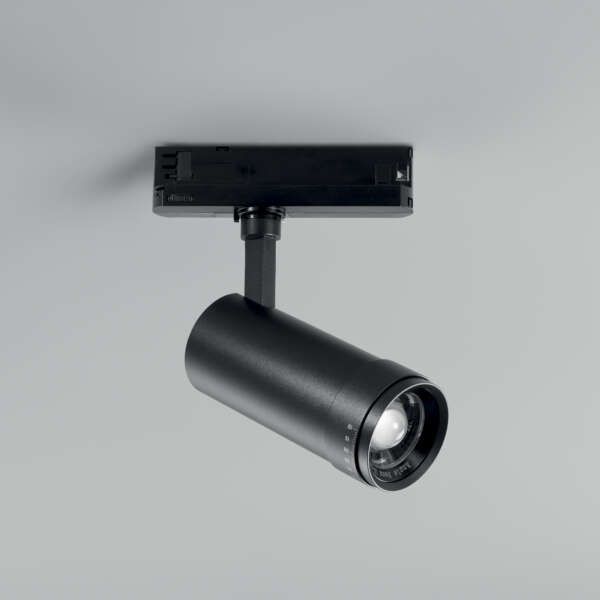 Projecteur sur rail LED explorer noir 30w 3000k-4000k ø71x160 – Image 2