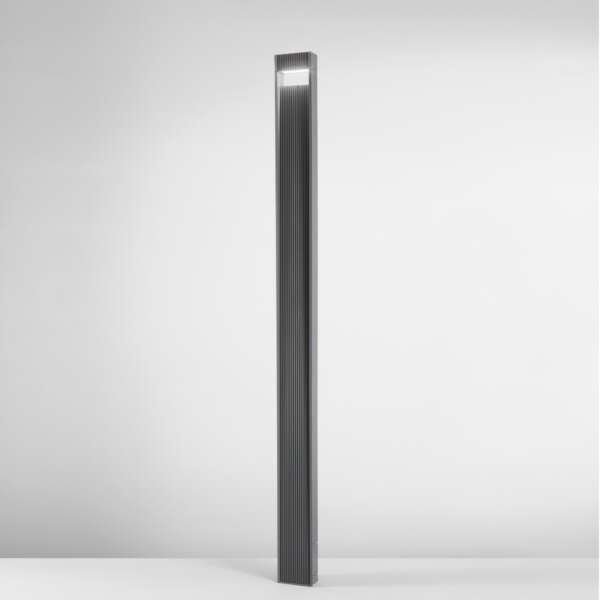 Poteau extérieur lumina en aluminium anthracite 12w CCT 80cm – Image 2