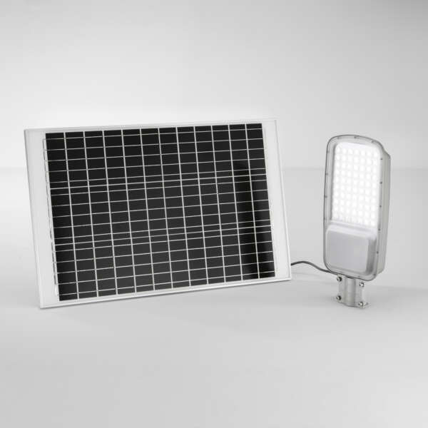 Éclairage routier radius 30w avec panneau solaire 64w 4200lm 3000k – Image 3