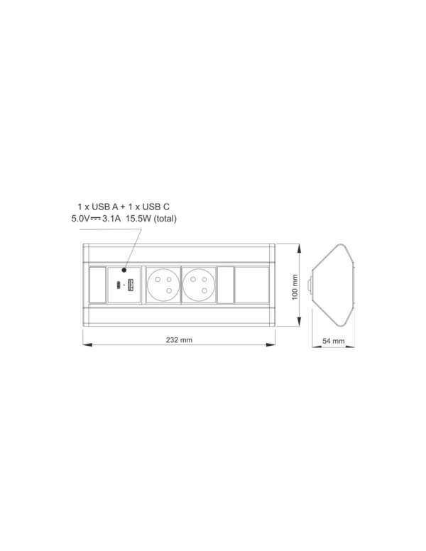 Bloc prise d'angle CORNER BOX – Image 9