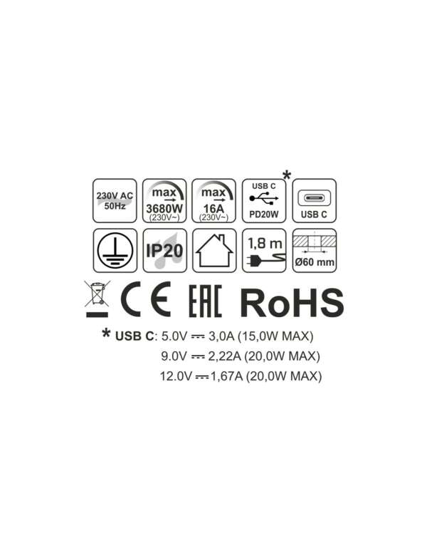 Bloc prise encastrable SINGLE BOX – Image 12