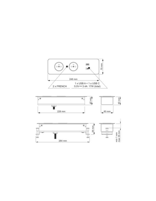 Bloc prises TAOBOX – Image 10