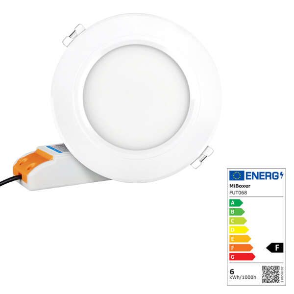 Downlight Blanc LED connecté RGB+CCT 6W (2.4GHz)