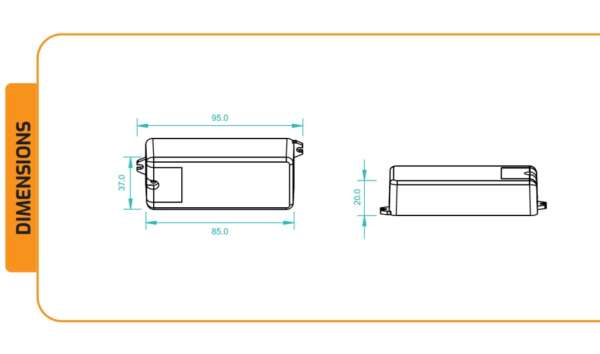 Détecteur basse tension 12Vdc 24Vdc 36Vdc – Image 4